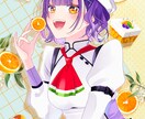 イラスト全般描かせていただきます 一枚絵/Live2D用/アイコン/歌ってみた、MV用イラスト イメージ2