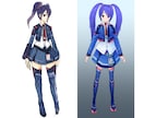 VTuber３Dキャラクター制作します VRoid製3Dモデルです。配信活動等でご利用できます。 イメージ2