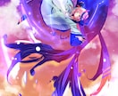 キラキラかわいい女の子や空10,000円〜描きます 歌ってみたイラストや、キラキラ涙！海！空！描きます！ イメージ3