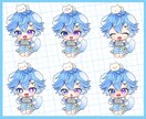 使いやすくて可愛いミニキャラメイラスト描きます グッズなどに！お気軽にご相談ください◎ イメージ3