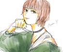 写真から似顔絵作成致します 似てる！かわいい！リアルだけどちゃんとかわいい似顔絵作成。 イメージ7