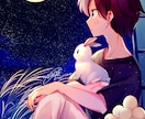 世界観や物語を想像させる、鮮やか可愛い絵を描きます 女の子も男の子もおまかせ！小説用表紙、ゲーム、MV等にぜひ！ イメージ7