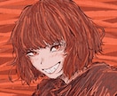 少し個性的なSNSアイコン描きます いつものアイコンを少し不思議なアイコンに。 イメージ3
