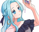 可愛い女の子イラスト描きます アイコン、小説などのキャラクターデザイン、歌ってみた、など イメージ2