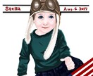迅速対応！あなたの、お子様の似顔絵描きます 記念日、SNSのプロフィール画像、スマホの壁紙に。 イメージ3