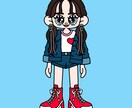 似顔絵風イラストお描きします ポップでハッピーな似顔絵風イラスト イメージ3