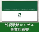 外資戦略コンサルが事業計画書を作成します 新規出品のため実績10件まで半額キャンペーン中！ イメージ10
