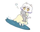 デフォルメ調のかわいいイラストを描きます お好みに合わせたイラストを製作します。動物もお受けします。 イメージ1