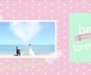 結婚式のムービーを作成させていただきます オリジナルムービーの作成はお任せ！！ イメージ1