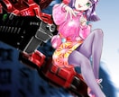 イラストや漫画、Live2Dの制作します クリスタで制作全身イラスト描きます イメージ2