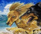 アナログ画であなた好みの作品を仕上げます 白黒作品に興味ある方、似顔絵など イメージ9