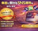 集客に繋がるSNS運用を行います 投稿作成から運用改善まで対応します イメージ1