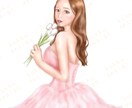 リアルタッチ似顔絵・ペットイラストも対応します 触りたくなる大切な思い出の1枚をどうぞ*.❁ イメージ2