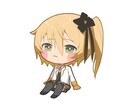 デフォルメ・SDキャラクターのイラストを制作します SNSアイコン、ブログ、グッズ等様々な用途でご使用頂けます。 イメージ4