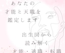 あなたの才能と天職星読みホロスコープで見つけます 出生図から読み解くお仕事・創作の悩みにも対応 イメージ1