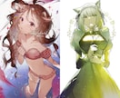 厚塗りタッチの一枚絵を描きます 透明感ある厚塗りタッチのイラストで個性を イメージ8