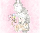あなたの好きな動物のイラストを描き方ます 好きなものを集めて世界で一つのポートレートイラスト イメージ10
