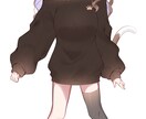 修正無制限！可愛い女性キャラクターデザイン描きます 鮮やかな塗りが得意！細かい装飾にもこだわった女の子を描きます イメージ4