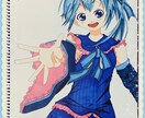 SNSのアイコンやヘッダーとして使用可能となります デジタルでは出せない艶のあるアナログ作品はいかがですか？ イメージ2