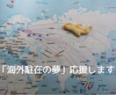 将来「海外駐在したい学生さんへ」相談のります 2ヶ国の海外駐在経験者が「あなたの海外駐在の夢」を応援します イメージ1