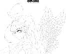 可愛い女の子のアイコンを描きます 細かい線画が好きな方おすすめ！細かい線画のアイコン描きます！ イメージ2