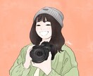 ちょっと盛れてる似顔絵作成します お気に入りの写真をイラストに！プレゼントにも◎ イメージ6
