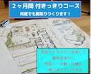 ２ヶ月間　間取りをゼロから何度でも提案いたします 一級建築士が追加料金無しで付きっきりでお手伝いいたします！ イメージ1