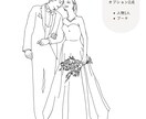オリジナルイラストをおしゃれに描きます 記念日や思い出に 大切な方へのプレゼントやウェルカムボードに イメージ2