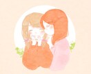 ふわふわした少女描きます 用途に合わせてオリジナルイラストお描きします イメージ4