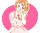 SNSアカウント用の可愛いゆるふわアイコン作ります 鉛筆、水彩、ハイライトでゆるふわ系のアイコン作ります！ イメージ5