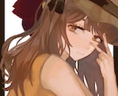 厚塗り風アイコン等のイラストを描きます SNSや小説等で使うフルカラーイラストが欲しい人に！ イメージ4