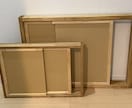 作品やオブジェクト専用の枠・箱・額縁を作ります お持ちの作品に合わせた額縁、箱枠の制作。 イメージ3