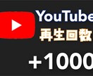 Youtube★再生回数を+1000拡散します Youtube★再生回数を+1000拡散します イメージ1