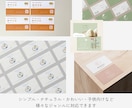シンプルで優しい【記憶に残るカード】を制作致します 想いを込めて、受け取った方の記憶に残るデザインを作ります イメージ3