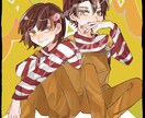 SNSなどに使えるアイコン作成します 等身絵もミニキャラも描けます！ペアアイコン等にも対応可能です イメージ4