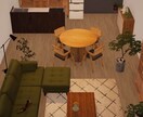 限定価格！プロが理想のお部屋にコーディネートします 照明、カーテン、LDK家具を一式コーディネート！ イメージ2