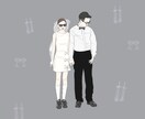 カップル・記念日イラスト｜思い出に残る1枚描きます プレゼントにぴったりな一枚を。思い出をずっと残るカタチに イメージ4