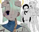 商用ok　少しダークな一枚絵描きます リアル寄りだけどリアルすぎないイラストが得意です！！ イメージ5