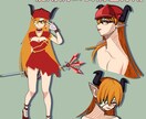 体験版！オリジナルキャラクターの表情を描きます 感情を引き出しキャラクターの魅力を上げます！ イメージ1