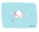 ゆるくてかわいい生き物のイラストを描きます 挿し絵やアイコン、グッズ等にいかがでしょうか イメージ1