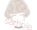 商用OKシンプルで儚げなイラスト、アイコン描きます あなたのキャラクターに優しさと儚げさを持たせます！ イメージ5