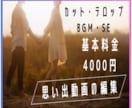 動画編集/ご予算に合わせて柔軟対応いたします /「可愛く」「おしゃれ」にご要望承ります。 イメージ2