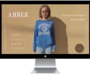 スクラッチでホームページを制作します テンプレートを使用わない世界観重視のオリジナルサイトを制作！ イメージ2
