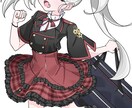 キャラのイラストのを制作致します 可愛い感じの絵柄でイラストを制作致します イメージ5