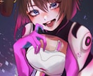 SALE中 かっこいいイラストを描きます キャラクター、動画用1枚絵、Vtuber、trpg立ち絵など イメージ4