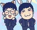 SNS向けのデフォルメイラスト描きます 他の人とはひと味違うイラストアイコン描きます イメージ5