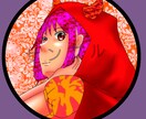 ＳＮＳアイコン作成します イラストアイコンでSNSをかわいく飾りましょう♪ イメージ4