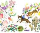 絵本風のふんわりしたイラストを描きます 世界で一つだけのイラストを描きます。 イメージ5