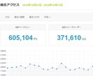 月間ＰＶ６０万の私のサイトで宣伝します 宣伝広告の費用対効果、高品質なものを相場より格安で提供します イメージ1
