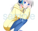 商用利用可!背景透過アイコン描きます キャラデザ無料でできるお得さ! イメージ1